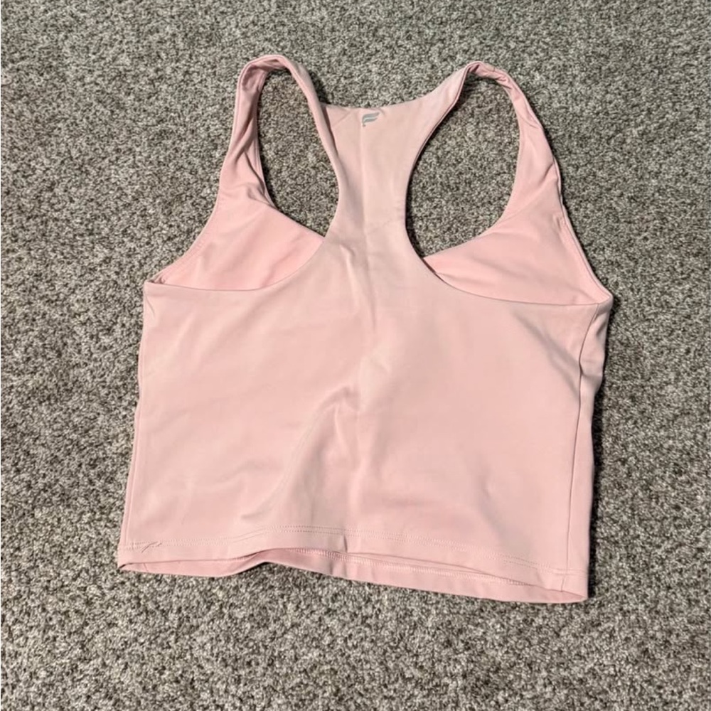 Pink Racerback Tank Top - Picture 2 of 2